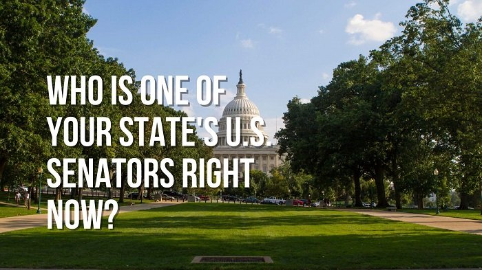 Who is one of your state's U.S. Senators now? Find Your Senator